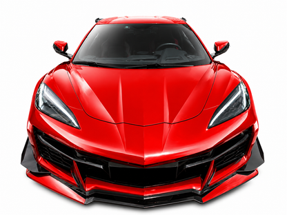 Chevrolet Corvette C8 Stingray Z06 Style Front Conversion Bumper Kit 2020-2026 Unpainted PP Onecarworld