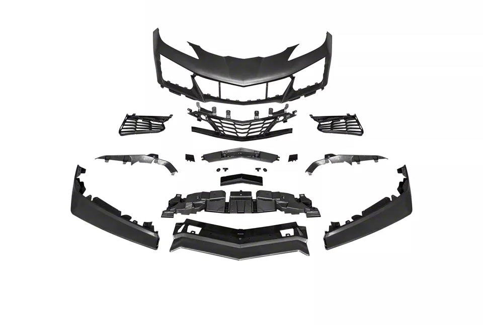 Chevrolet Corvette C8 Stingray Z06 Style Front Conversion Bumper Kit 2020-2026 Unpainted PP Onecarworld