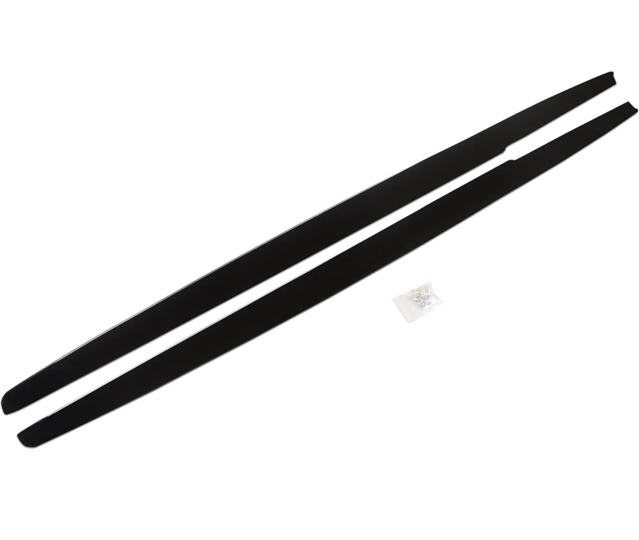 BMW 3-Series F30 F31 2012-2018 Side Skirts For M-Sport Bumper, ABS Painted Gloss Black Side Rocker Panel Extension Lip - ONECARWORLD