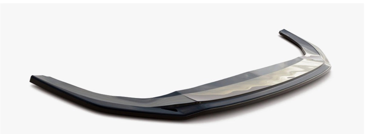 Volkswagen Golf MK8 GTI / GTD / GTE / R-Line 2020-2024 Front Splitter V4 Glossy Black Onecarworld