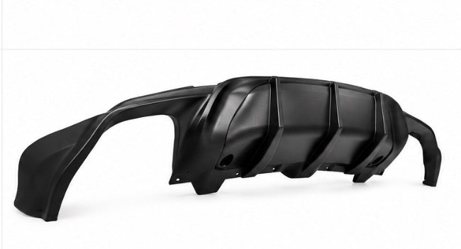 Jeep Grand Cherokee SRT Rear Diffuser Gloss Black Dual Exhaust 2014-2021 Onecarworld