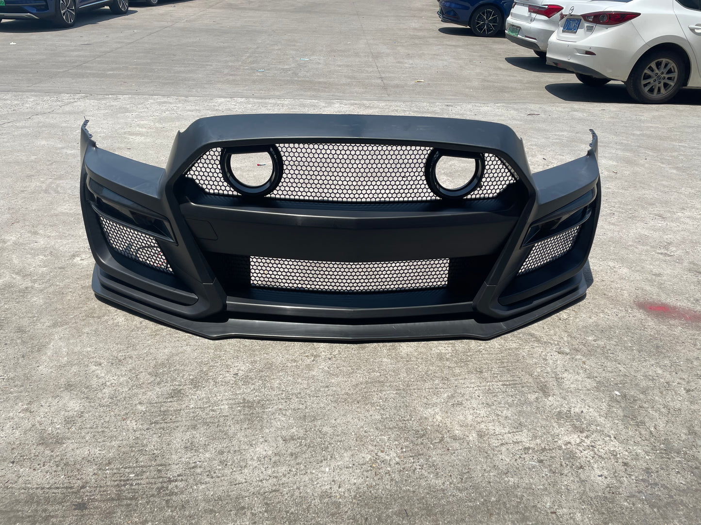 MP Concepts Front Bumper Mustang GT500 Style 2010-2012 and 2013-2014 Unpainted Onecarworld