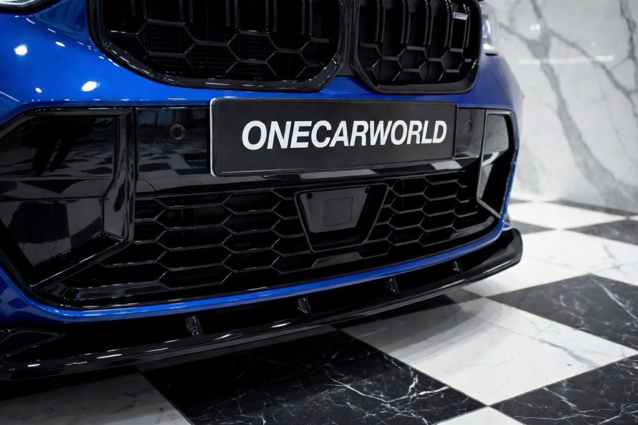 BMW 3 Series M340i / M-Pack G20 / G21 Facelift 2022 Front Splitter Glossy Black Onecarworld