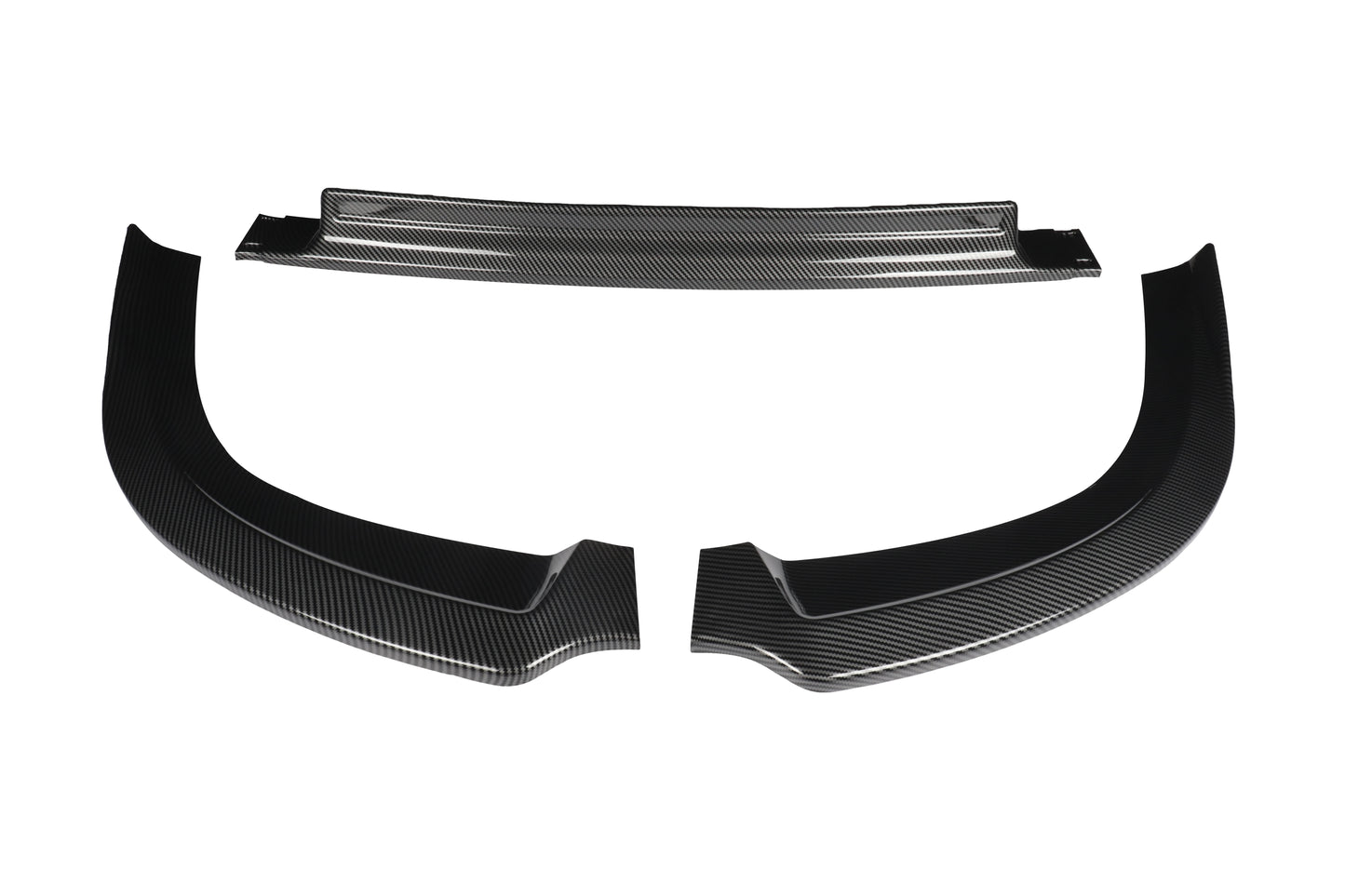 Mitsubishi Lancer 2008-2015 Glossy Black Front Lip Onecarworld
