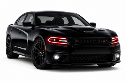 Dodge Charger Front Conversion Bumper Hellcat Style With fog lamp Option 2015-2023 Unpainted Primer Onecarworld