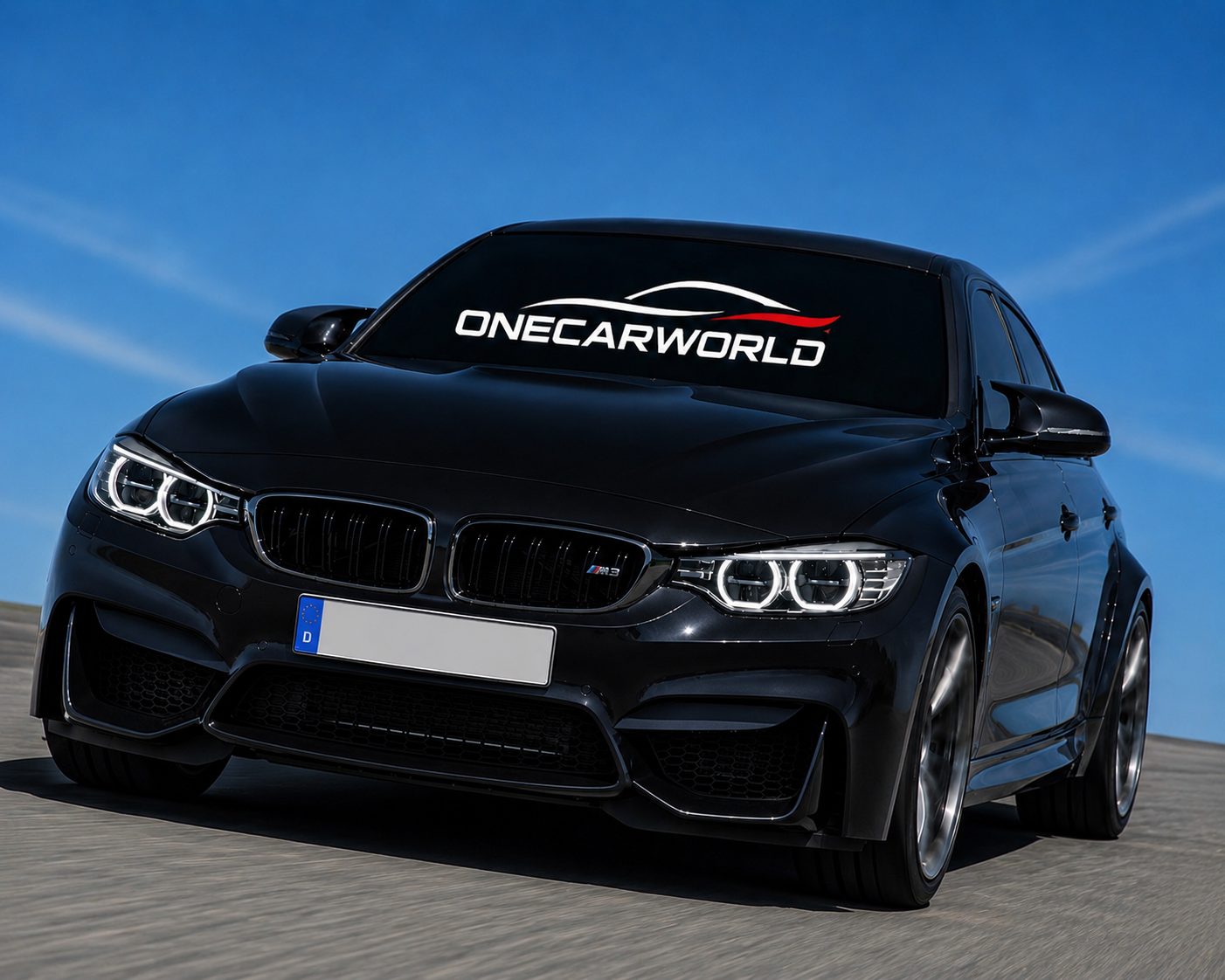 BMW 3 Series F30 M3 Style Full Body Kit Front Bumper Rear Bumper Rocker Panels 2012-2018 Unpainted Primer Onecarworld