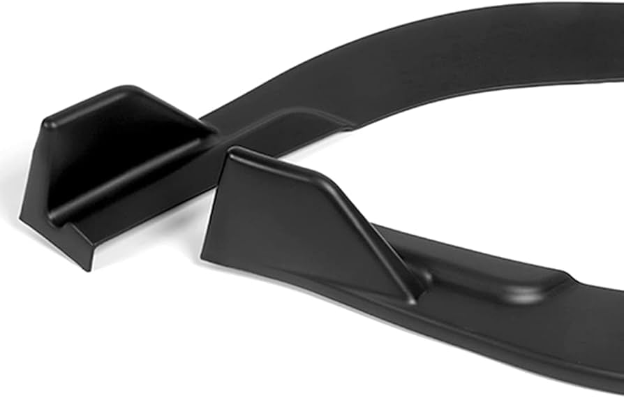 Lexus ES Series ES350 & ES300h 2016–2018 Base Model Front Splitter Spoiler Glossy Black Onecarworld