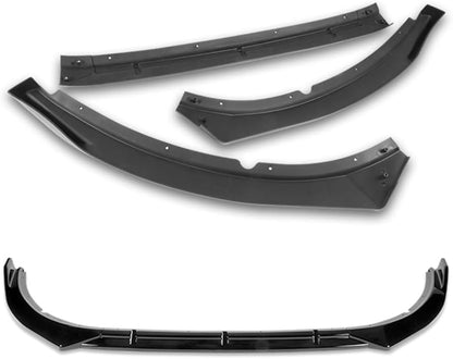 Kia Optima K5 Front Splitter Glossy Black Front Bumper Lip for 2011–2013 Onecarworld