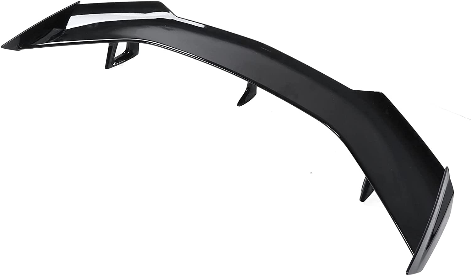 Rear Trunk Spoiler Lip, High Strength Gloss Black GT Style Anti Fade Trunk Spoiler Wing Replacement for Camaro ZL1 1LE 16‑21 for Car Adaptations - ONECARWORLD
