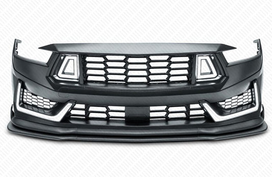 MP Concepts Dark Horse Style Front Bumper Kit with LED DRL Unpainted (2024+ Mustang GT, EcoBoost)