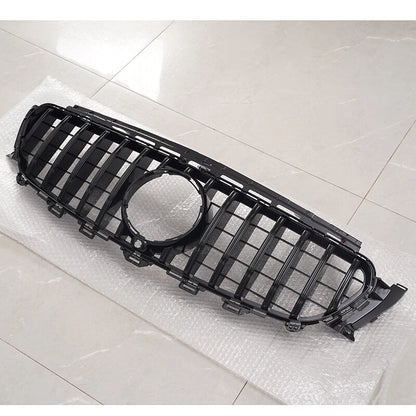 Mercedes-Benz CLA W118 2018-2023 GT Panamericana Front Grille Gloss Black Chrome Onecarworld