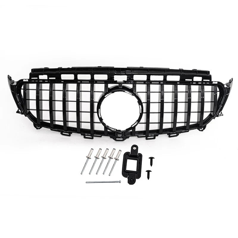 Mercedes-Benz CLA W118 2018-2023 GT Panamericana Front Grille Gloss Black Chrome Onecarworld