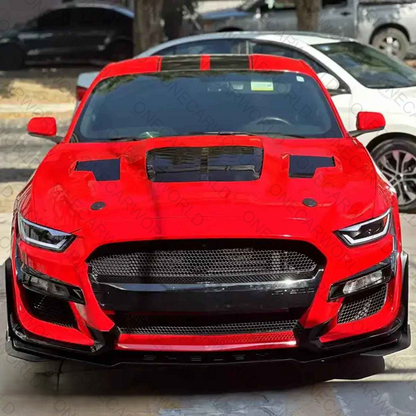 Ford Mustang GT500 KR Style Aluminum Hood 2018–2022 High Quality Onecarworld