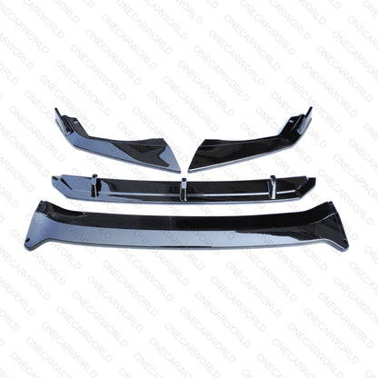 Honda Odyssey Front Bumper Lip 2021-2022 Gloss Black Onecarworld