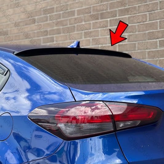 Kia Forte Rear Window Roof Spoiler 2010–2015 Glossy Black – Onecarworld