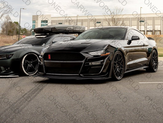 MP Concepts GT500 Style Front Bumper for Mustang GT/EcoBoost 2018–2023 – Unpainted – Onecarworld