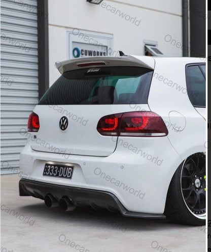 Volkswagen Golf MK6 GTI R 2008–2014 OSIR Style Rear Roof Spoiler Gloss Black – Onecarworld
