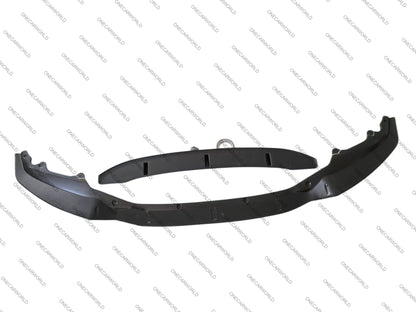 BMW F15 X5 2014-2018 M-Tech M-Sport Only GT Style 1 Piece Front Bumper Lip Gloss Black Onecarworld