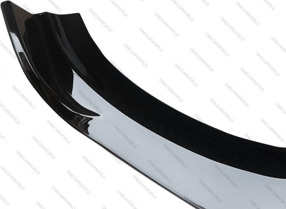 BMW X3 G01 X4 G02 M Sport 2018-2021 One Piece Front Bumper Lip Splitter Gloss Black Onecarworld