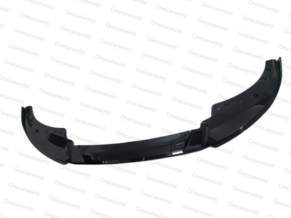 BMW 2021+ 4 Series G22 G23 M Sport Gloss Black 3D Style Front Bumper Lip Onecarworld