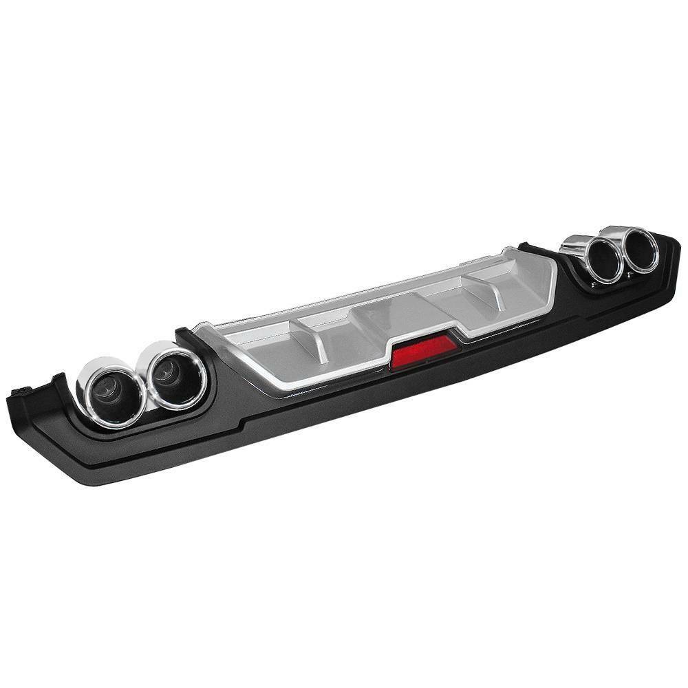 Rear Bumper Lip Diffuser For Honda Civic 2016-2018 - ONECARWORLD