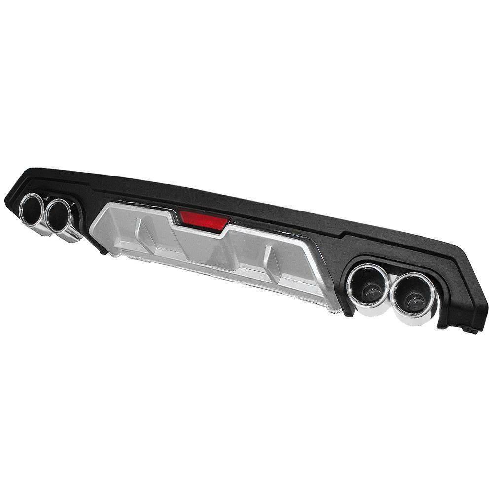 Rear Bumper Lip Diffuser For Honda Civic 2016-2018 - ONECARWORLD