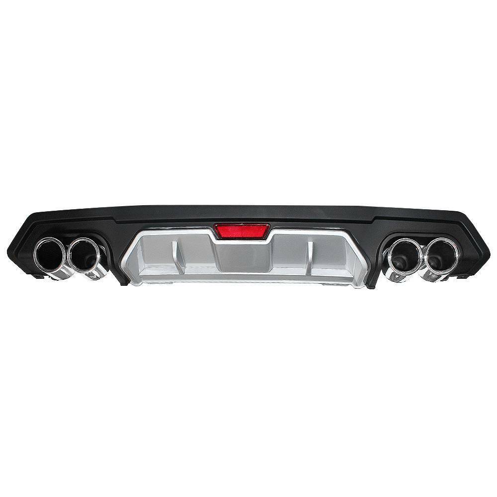 Rear Bumper Lip Diffuser For Honda Civic 2016-2018 - ONECARWORLD