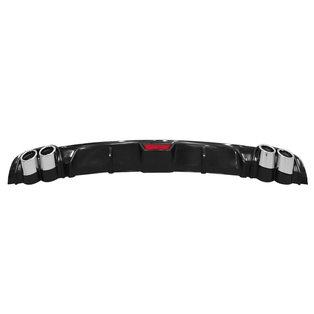 Rear Bumper Lip Diffuser For Honda Civic 2016-2018 - ONECARWORLD