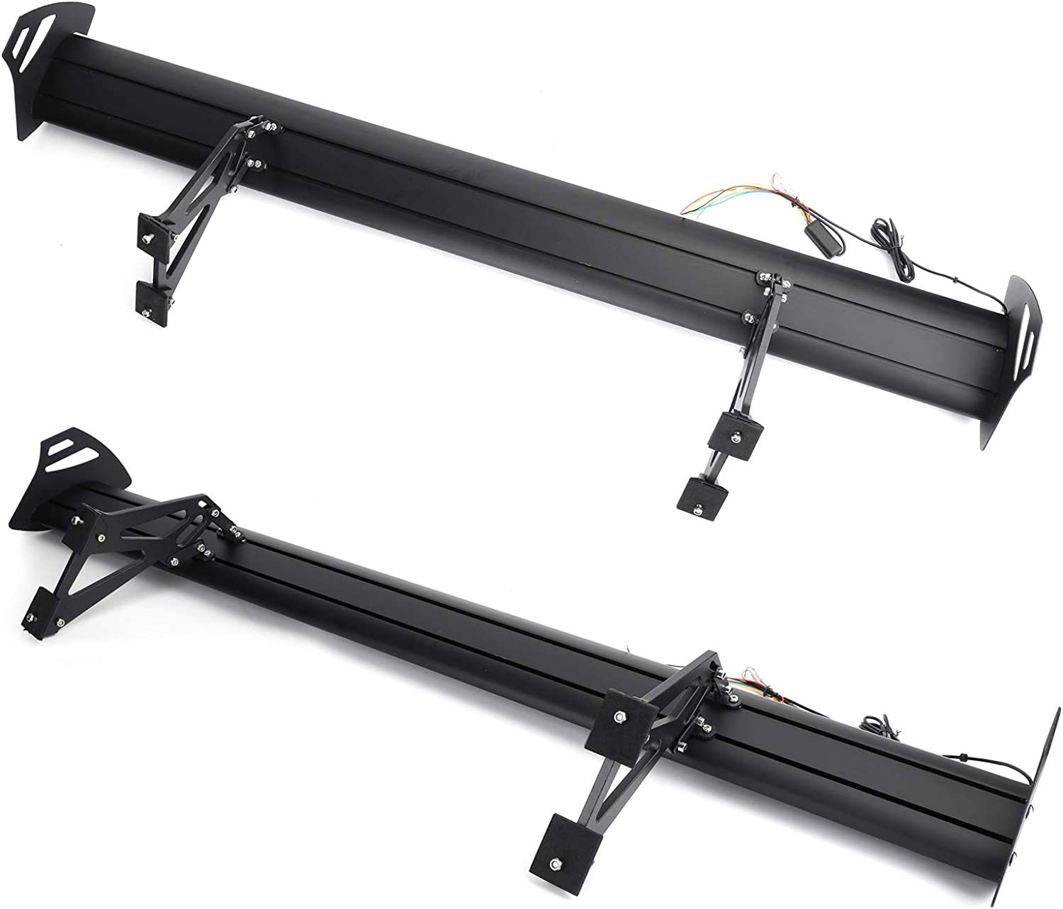High Quality Universal LED Glossy Black Trunk Spoiler Body Kit for all Sedan Cars - ONECARWORLD