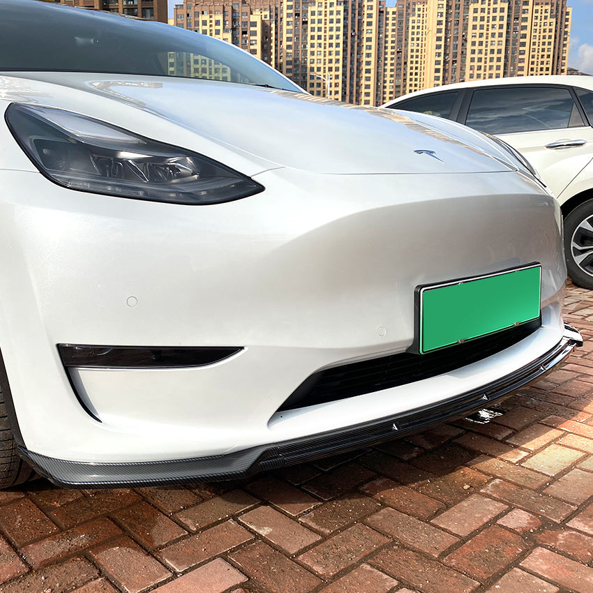 Front Lip for Tesla Model 3 Sedan 4 Door Exterior Bump 2017-2019 - ONECARWORLD