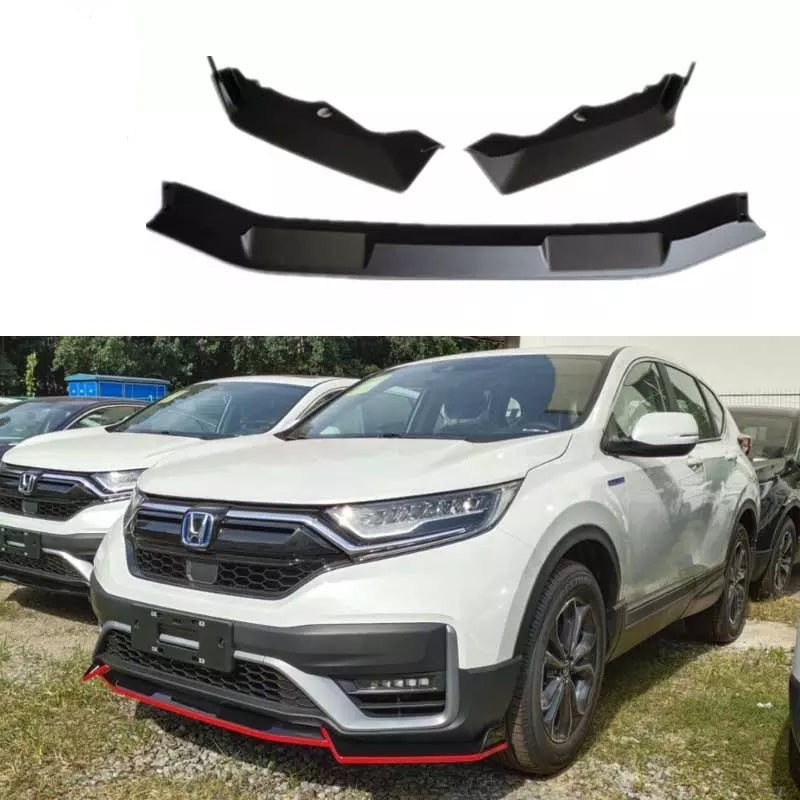 Honda CRV 2021-2022 FRONT BUMPER PROTECTOR LIP SPLITTER BODY KIT GLOSS ...
