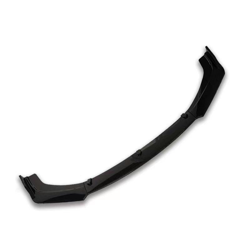 Universal A type Bumper Car Lip Protector Body kits Splitter Gloss Black fits on most cars. - ONECARWORLD