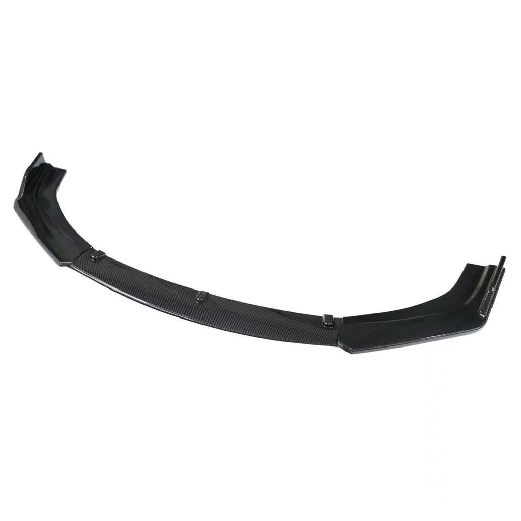 Universal A type Bumper Car Lip Protector Body kits Splitter Gloss Black fits on most cars. - ONECARWORLD