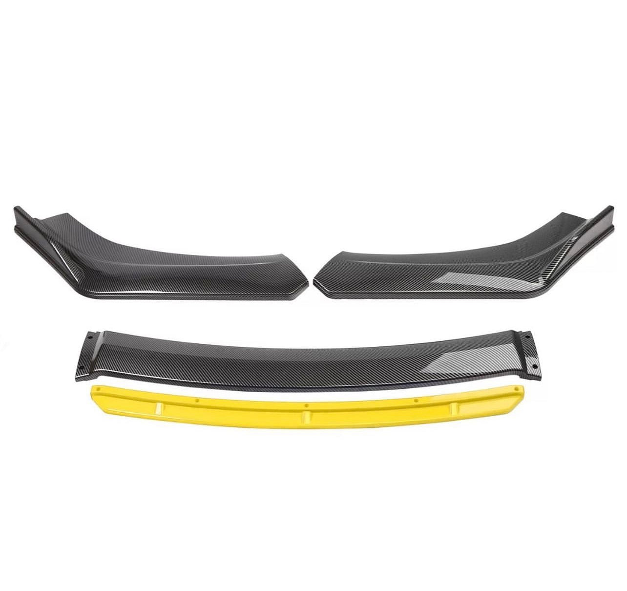 UNIVERSAL NEW FRONT LIP CARBON FIBER FOR ALL SEDAN CAR - ONECARWORLD