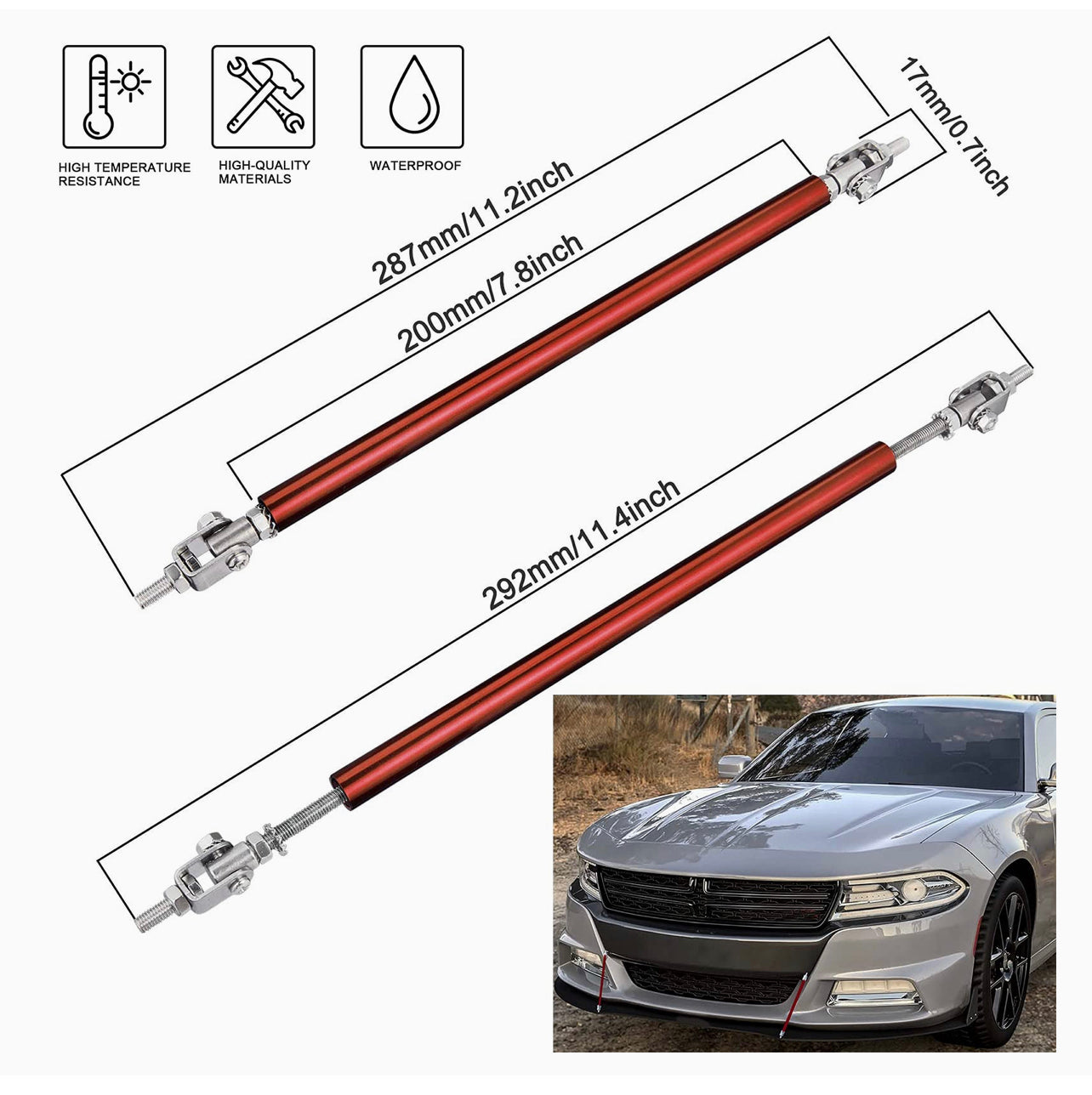 UNIVERSAL LIP HOLDERS FOR ALL CARS - ONECARWORLD