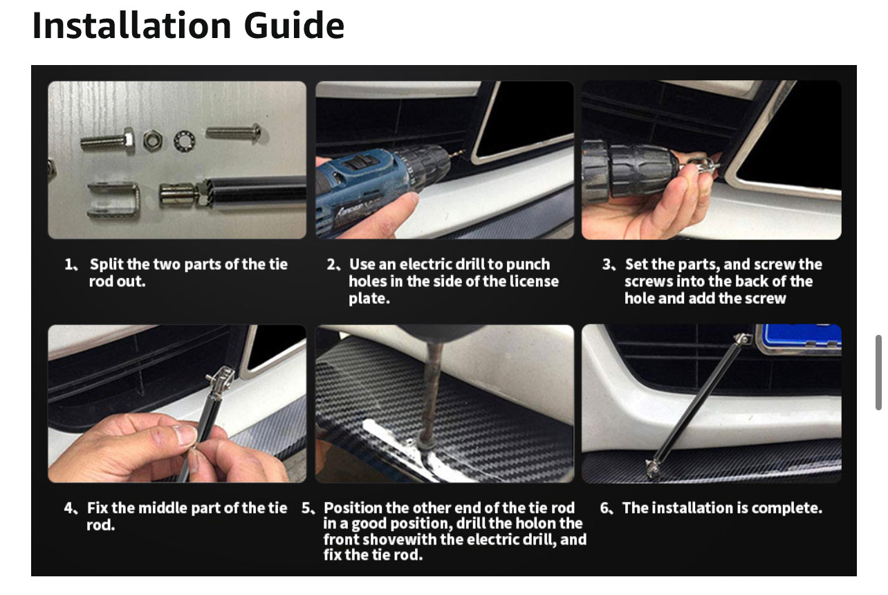 UNIVERSAL LIP HOLDERS FOR ALL CARS - ONECARWORLD