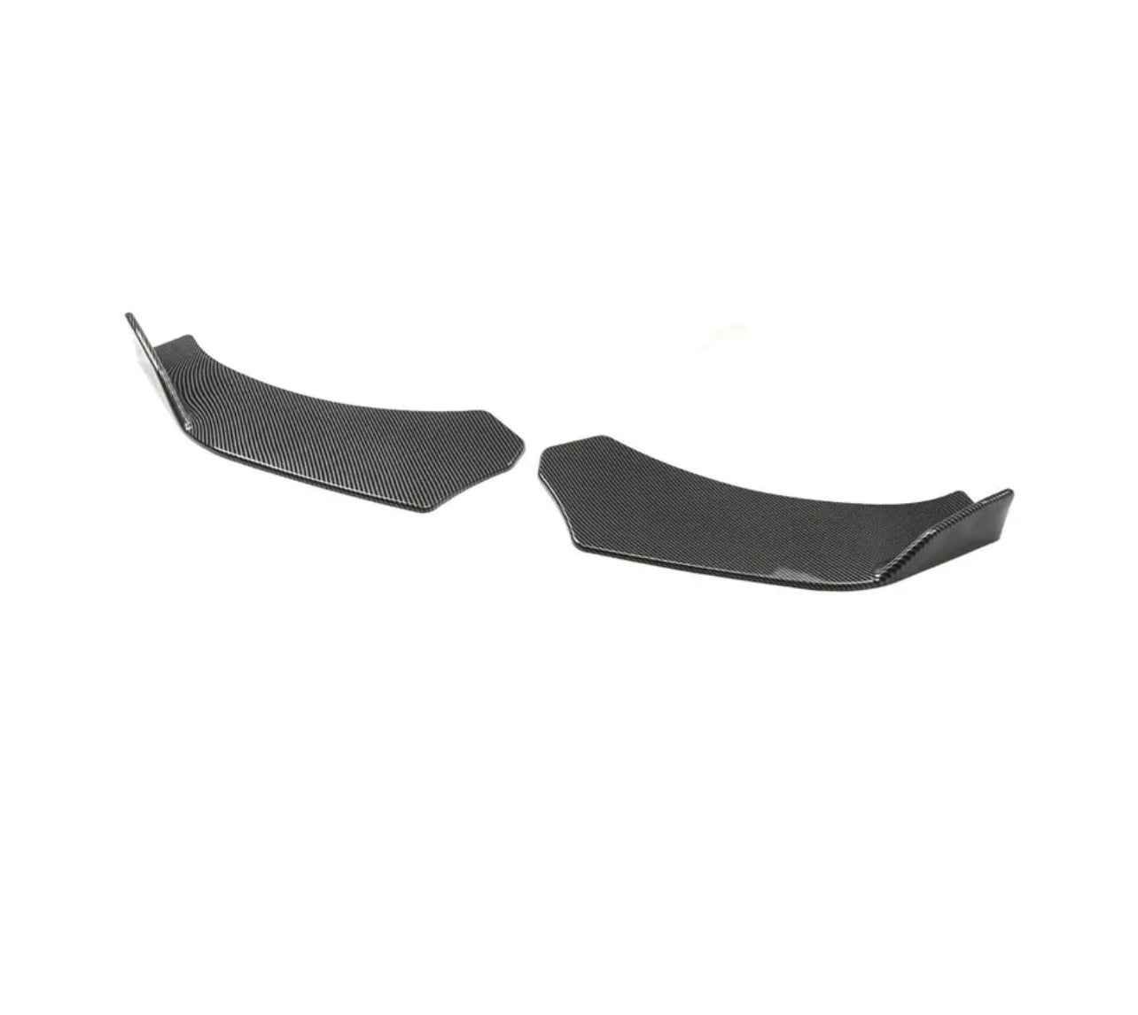 UNIVERSAL CARBON FIBER 3PCS FRONT LIP FOR ALL CARS - ONECARWORLD