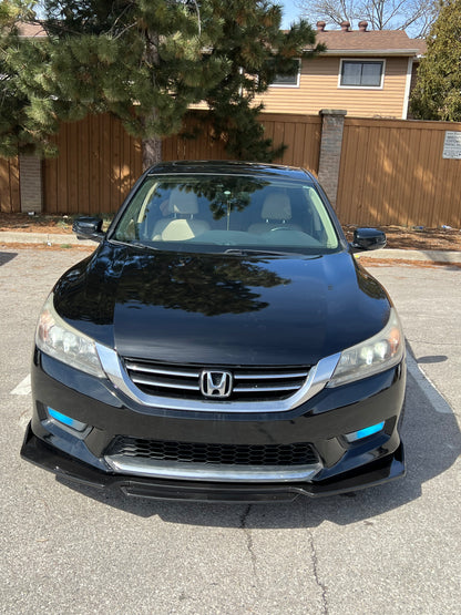 CARBON FIBER FRONT LIP WITH COLOR FOR ALL SEDAN CARS - ONECARWORLD