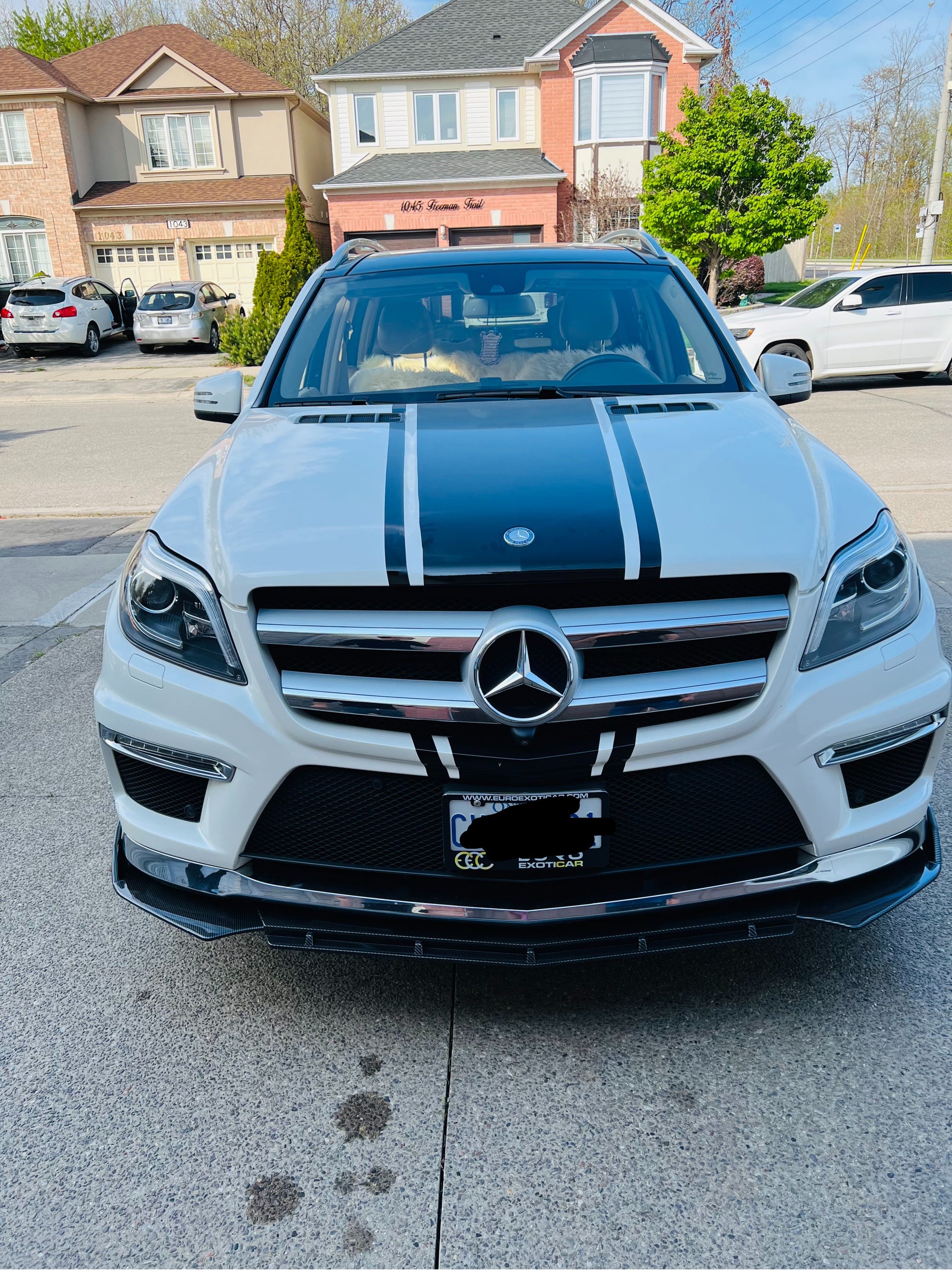 UNIVERSAL CARBON FIBER 3PCS FRONT LIP FOR ALL CARS - ONECARWORLD