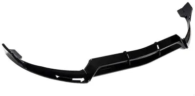 Front Bumper Lip Spoiler, For Benz W205 SPORTS C180 C200 C300 2015-2018 GLOSSY BLACK - ONECARWORLD
