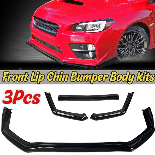 Front Bumper Lower Splitter For Subaru WRX STi 2015-2019 - ONECARWORLD