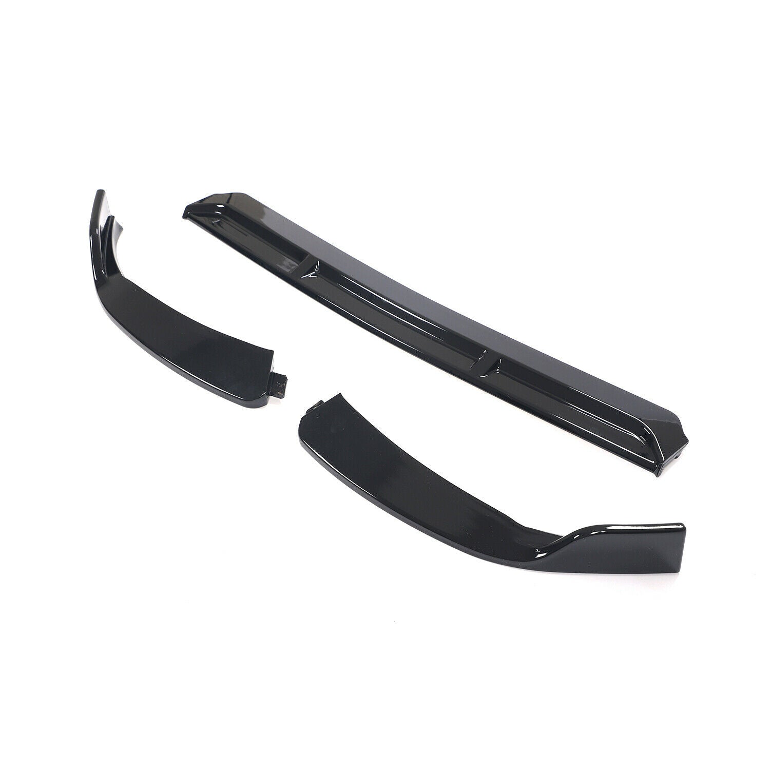 Font Bumper Lip Spoiler For W206 Sport C180 C200 C300 2019 2020 - ONECARWORLD